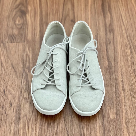 COS Grey Suede Sneakers - Picture 3 of 5